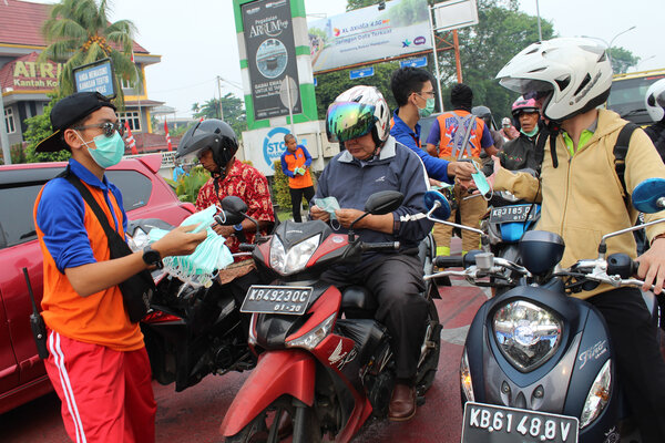  Terpantau 276 Titik Panas di Kalimantan Barat