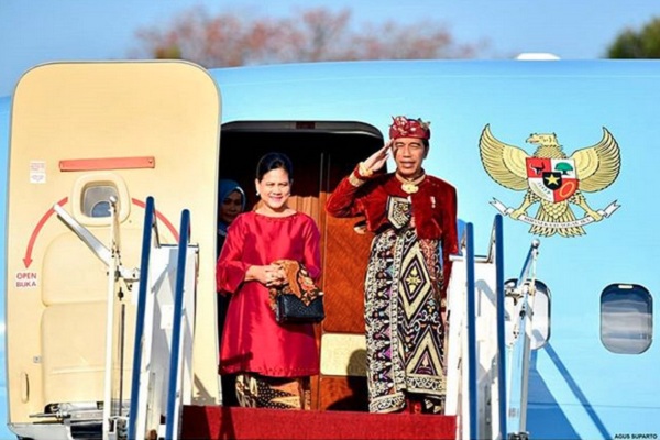 Presiden Joko Widodo dan Ibu Negara Iriana Jokowi bertolak ke Malaysia, Kamis (8/8/2019)./Instagram @jokowi