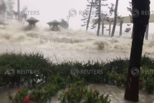  Topan Lekima Mendekat ke Pantai Timur China