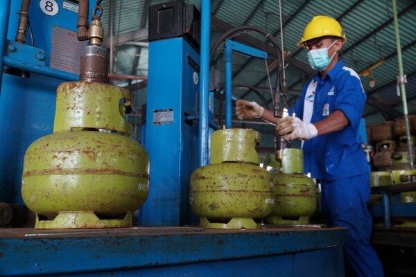  Pertamina Tambah Stok LPG 3 Kg di Kalimantan