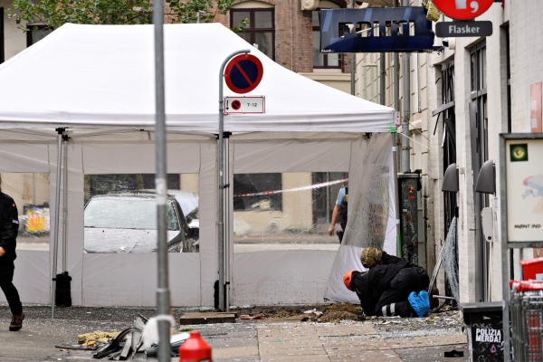 Sebuah Ledakan Merusak Kantor Polisi di Ibu Kota Denmark