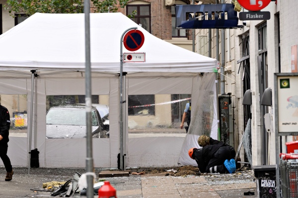  Sebuah Ledakan Merusak Kantor Polisi di Ibu Kota Denmark