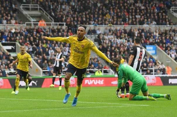  Hasil Newcastle Vs Arsenal: Gol Aubameyang Bawa Arsenal Menang