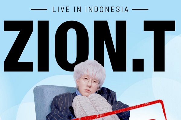  Konser Zion T di Indonesia Batal, Ini Penjelasan Promotor