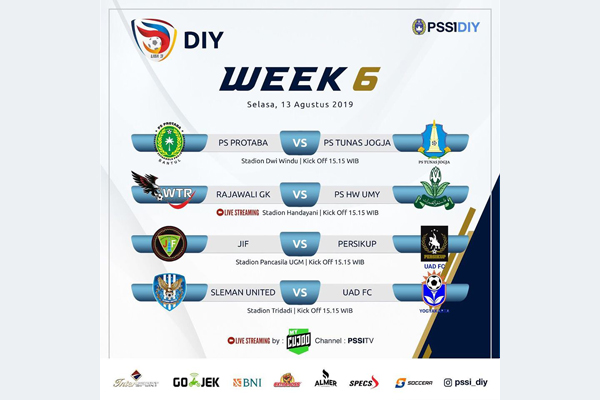  Liga 3 DIY: Rajawali vs HW 4-0 Menit 60, Kursi Runner-up Grup A kian Panas. Live Sekarang