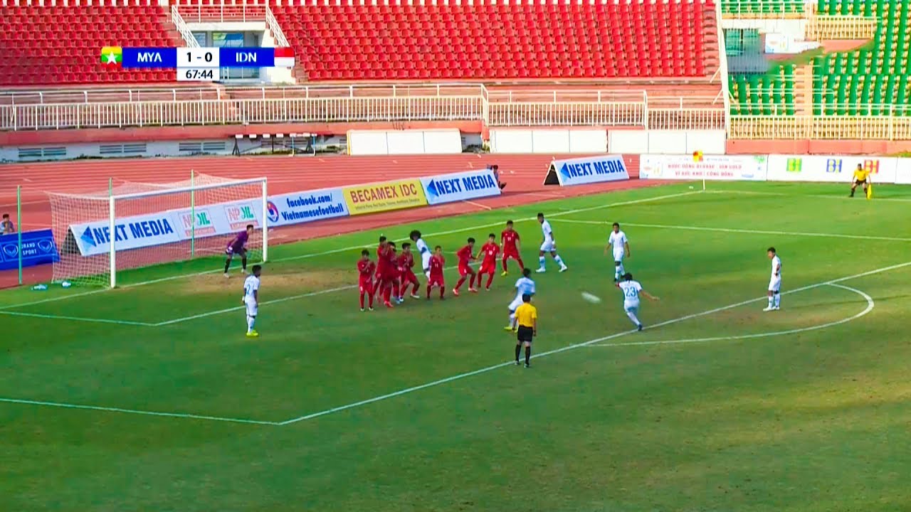  AFF U18: Indonesia vs Myanmar 1-1, Indonesia Juara Grup A, Tunggu Runner-up Grup B. Ini Videonya