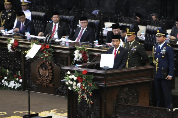  SIDANG TAHUNAN MPR: Presiden Apresiasi Penyelesaian 15 RUU 