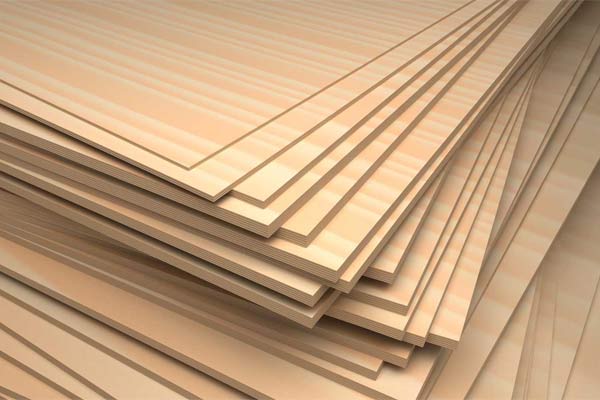 Multiplek alias plywood dibuat dari kulit kayu yang berlapis-lapis dan kemudian dipress menggunakan tekanan yang sangat tinggi. Multiplek mempunyai tekstur rapat, kekuatan tinggi, dan tahan air. /foto: perthtimberco.com