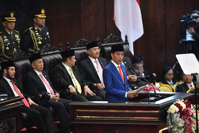  Ini Pidato Lengkap Presiden Jokowi di Sidang Tahunan MPR RI 2019