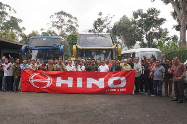  Kenalkan Fitur Baru, Hino Gelar Road Test Bus RN dan FC Bus