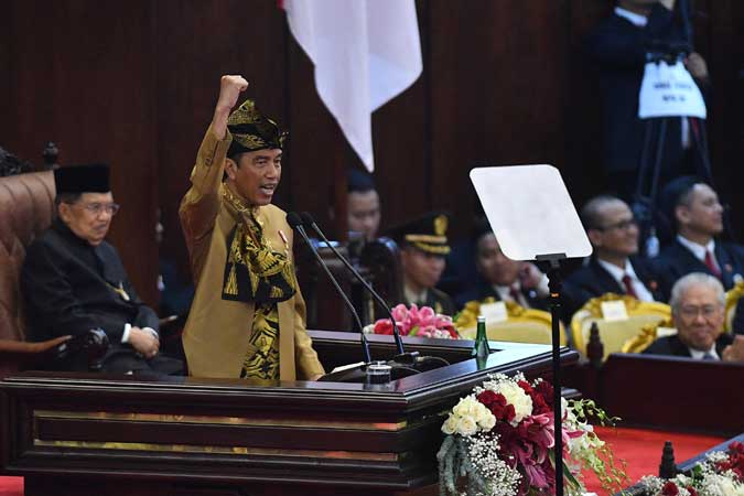  Presiden Jokowi Perkirakan Defisit APBN 2020 1,76 Persen