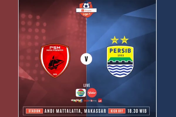  Liga 1: PSM Tekuk Persib 3-1, Naik ke Posisi 7. Ini Videonya