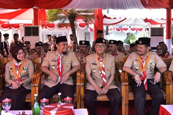 Hadiri Apel Besar Gerakan Pramuka, IDP Nostalgia Masa SD