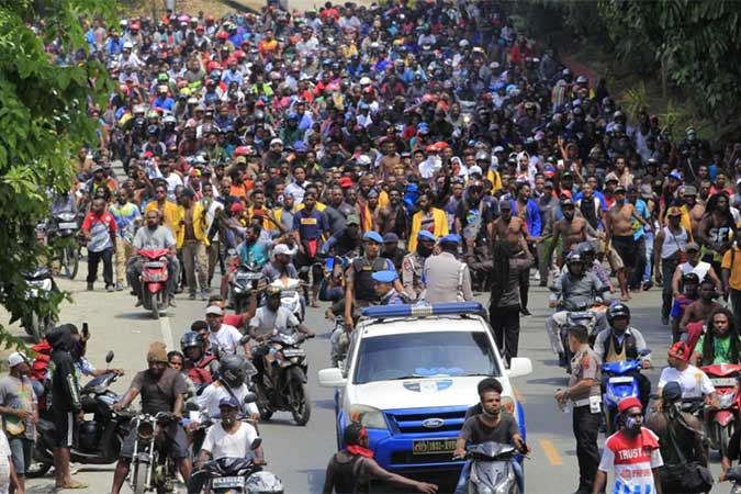  Aksi Massa di Papua, Perlambatan Akses oleh Kemenkominfo Berakhir Pukul 20:30 WIT