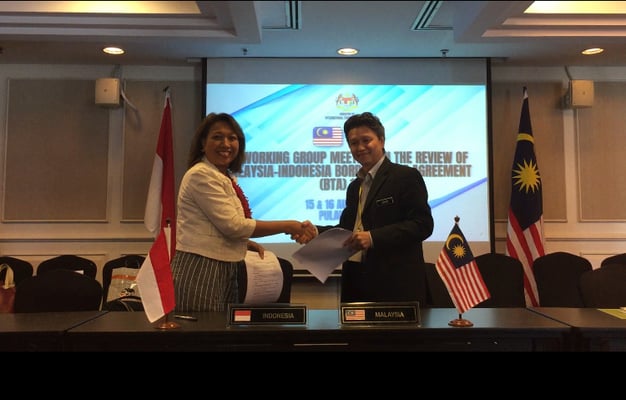  RI-Malaysia Akan Benahi Perjanjian Perdagangan Lintas Batas