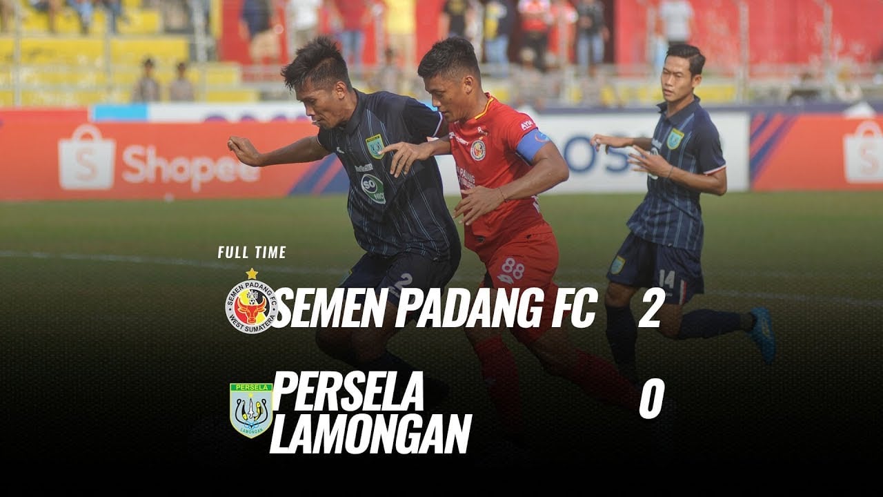  Semen Padang Tekuk Persela 2-0, masih Berjuang Keluar dari Zona Degradasi. Ini Videonya