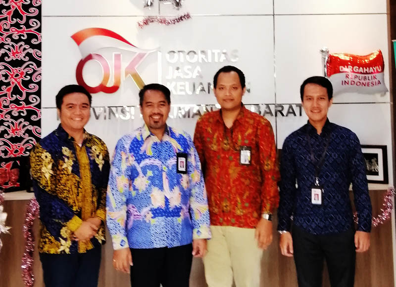  OJK Provinsi Kalbar Menerima Silaturahmi Bisnis Indonesia