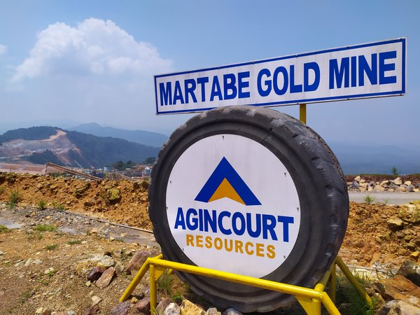 PT Agincourt Resources menargetkan produksi emas sebanyak 400.000 ounce pada 2019. Perusahaan yang tergabung dalam Grup Astra tersebut terus masih terus melakukan eksplorasi untuk menemukan sumber cadangan baru./ Bisnis-Lucky Leonard