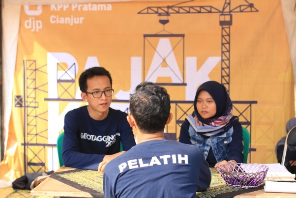  KPP Cianjur Meriahkan HUT ke-342 Cianjur Lewat Konsultasi Perpajakan