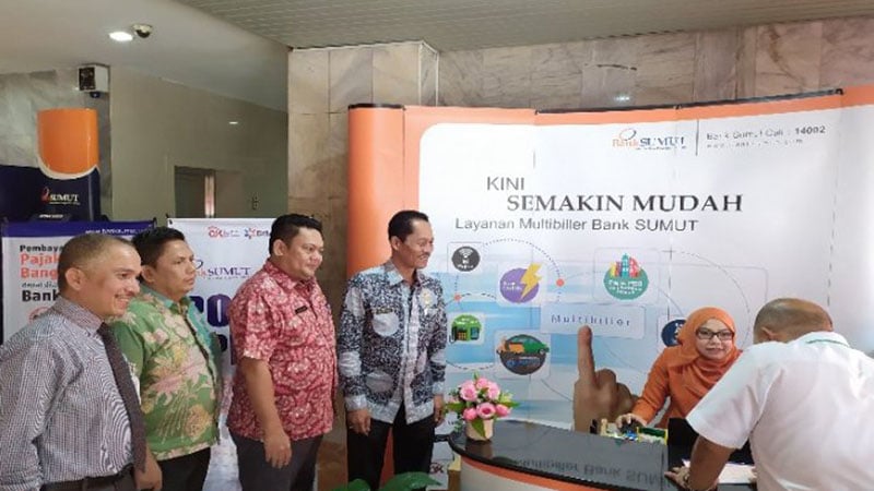  Bank Sumut Buka Lima Loket Pembayaran PBB