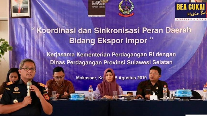  BC Makassar Membantu Provinsi Sulbagsel Percepat Ekspor