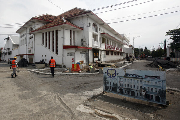  Serap Dana Rp183 Miliar, Kawasan Kota Lama Semarang Kian Rapi