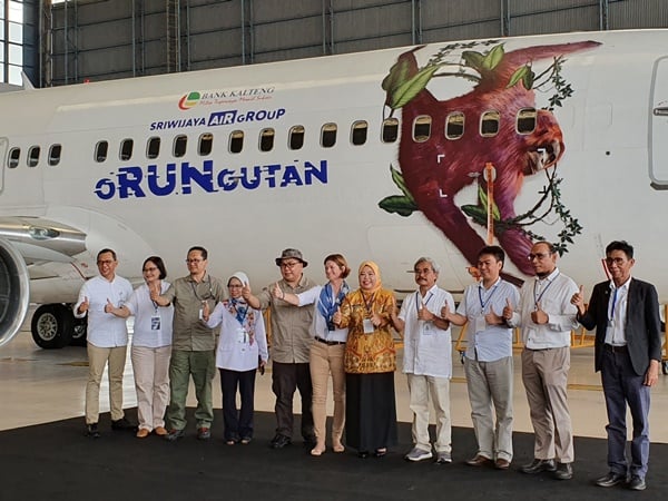  Peduli Satwa Langka, Sriwijaya Air Group Gelar oRUNgutan