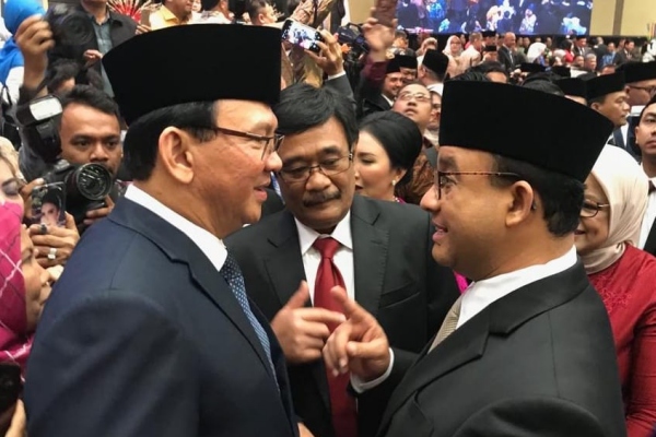  Bertemu Anies dan Djarot, Ahok Tegaskan Sudah Move On dari Pilkada DKI