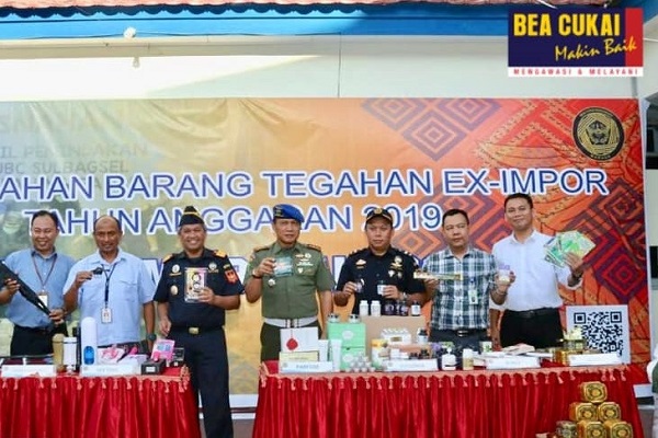  Sinergi Bea Cukai Makassar Dalam Musnahkan Barang Ilegal