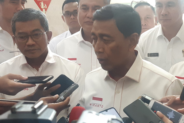 Menteri Koordinator Bidang Politik Hukum dan HAM (Menko Polhukam) Wiranto saat di gedung DPR Kamis 29 Agustus 2019./Bisnis-Jaffry Prabu Prakoso