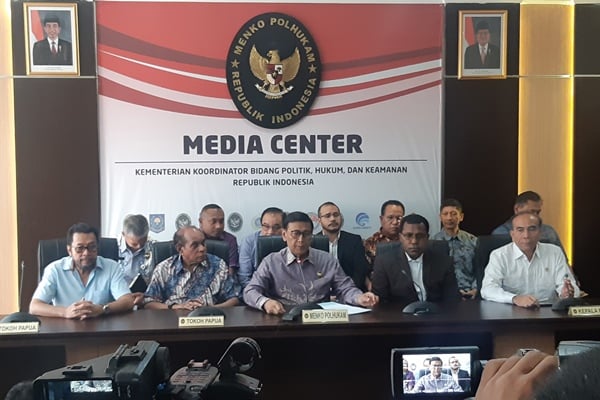  Wiranto Pastikan Penyebab dan Pelaku Anarkistis Konflik Papua Diproses Hukum