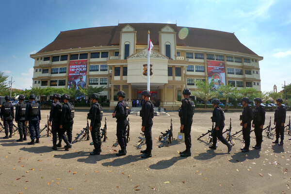  Ribuan Personel Polisi Dikerahkan ke Jayapura