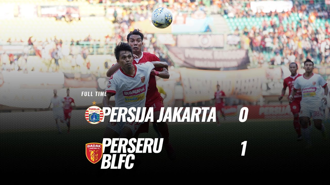  Badak Lampung FC Tekuk Persija 1-0, Keluar dari Zona Degradasi. Ini Videonya