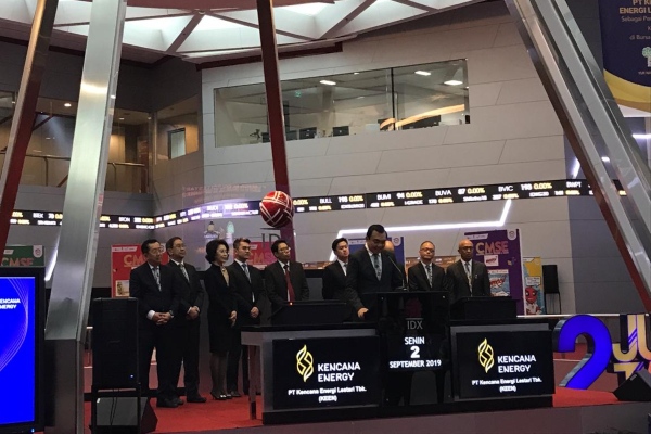  Kencana Energi Lestari (KEEN) Resmi Melantai di Bursa Efek Indonesia
