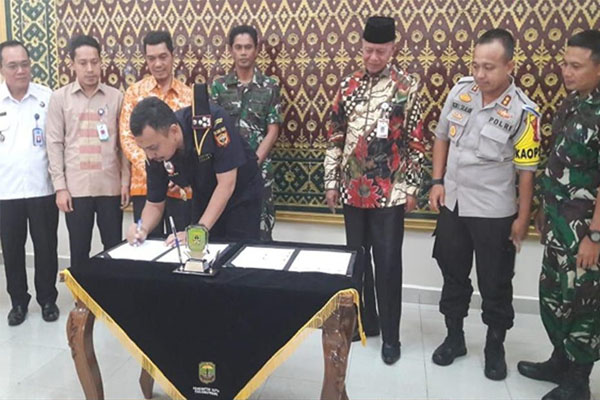  Bea Cukai Tandatangani MoU Pengamanan Perdagangan di Wilayah Tanjungpinang