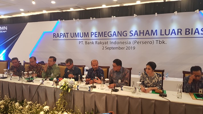  Ini Struktur Lengkap Dewan Komisaris dan Direksi BRI Pasca-RUPSLB