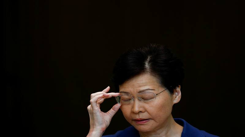  Tersiar, Rekaman Audio Keinginan Pemimpin Hong Kong Carrie Lam Mengundurkan Diri