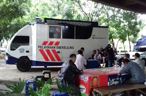  Lima Lokasi Layanan SIM Keliling Jakarta, Selasa