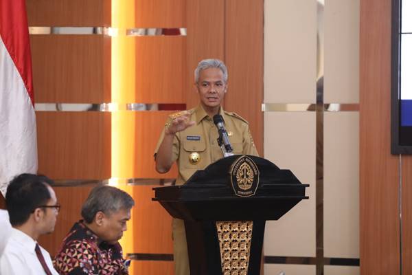 Gubernur Jawa Tengah Ganjar Pranowo. JIBI/BISNIS/Alif Nazzala Rizqi