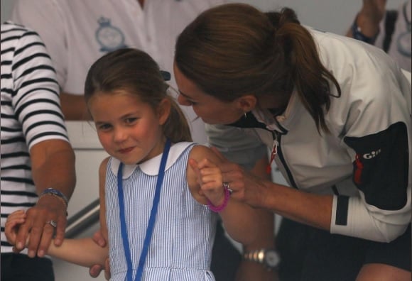 Putri Charlotte, anak dari Pangeran William dan Kate Middleton, mulai sekolah pada hari Kamis (5/9/2019). Dia bergabung dengan kakaknya, Pangeran George di Sekolah Thomas Battersea di London barat daya./Reuters