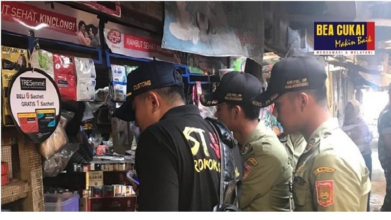  Gandeng Satpol PP, Bea Cukai Amankan Puluhan Cairan Vape Ilegal di Wonosobo