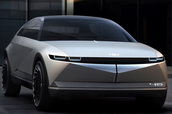  Usung Desain Pony Coupe, Hyundai Rilis Mobil Konsep 45