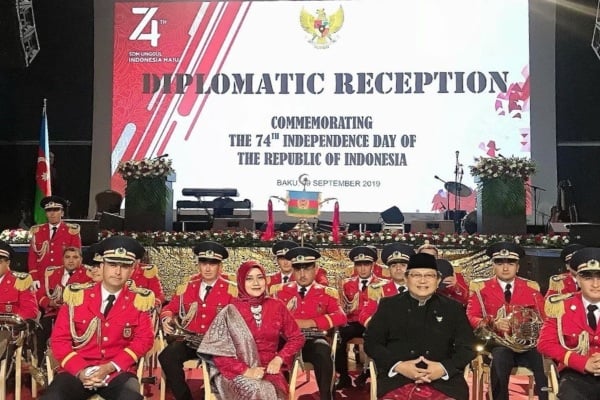  Gelar Resepsi Diplomatik, Dubes Husnan Bey Fananie Sebut Kerja Sama Indonesia-Azerbaijan Terus Berkembang