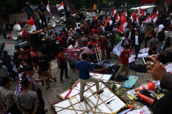  Kapolres Jaksel : Massa Aksi di Depan Gedung KPK Dukung Pemilihan Capim