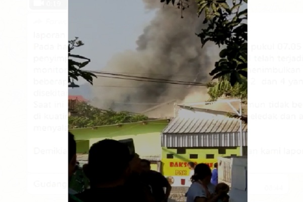  Kapolda Jateng Konfirmasi Gudang Penyimpanan Bahan Peledak dan Bom Brimob Semarang Meledak