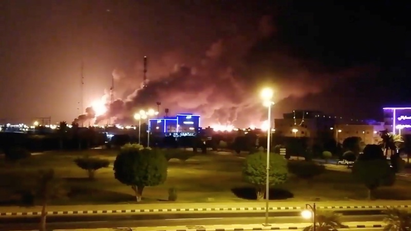  Pabrik Minyak Saudi Aramco Diserang Drone