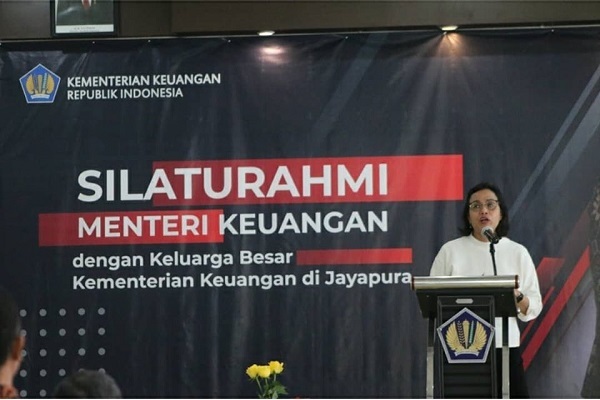  Silaturahmi Menteri Keuangan dengan Keluarga Besar Kementerian Keuangan di Jayapura