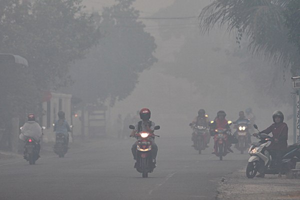  Kualitas Udara Kalimantan Tengah Masuk Kategori Bahaya