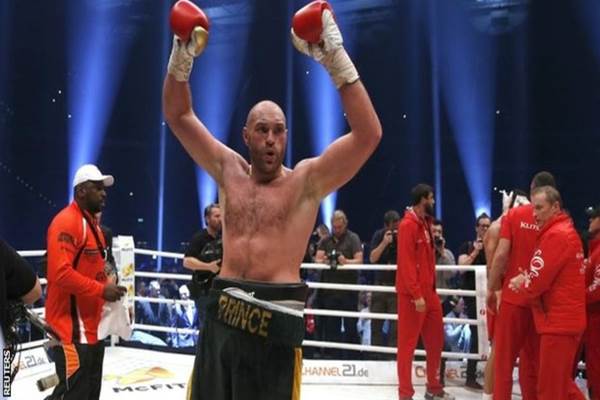  TINJU DUNIA : Tyson Fury Siap Berperang Melawan Deontay Wilder