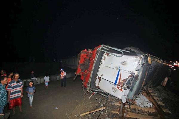  Kecelakaan Kereta Api : Selama 2019 Terjadi 55 Kasus di Daop 4 Semarang